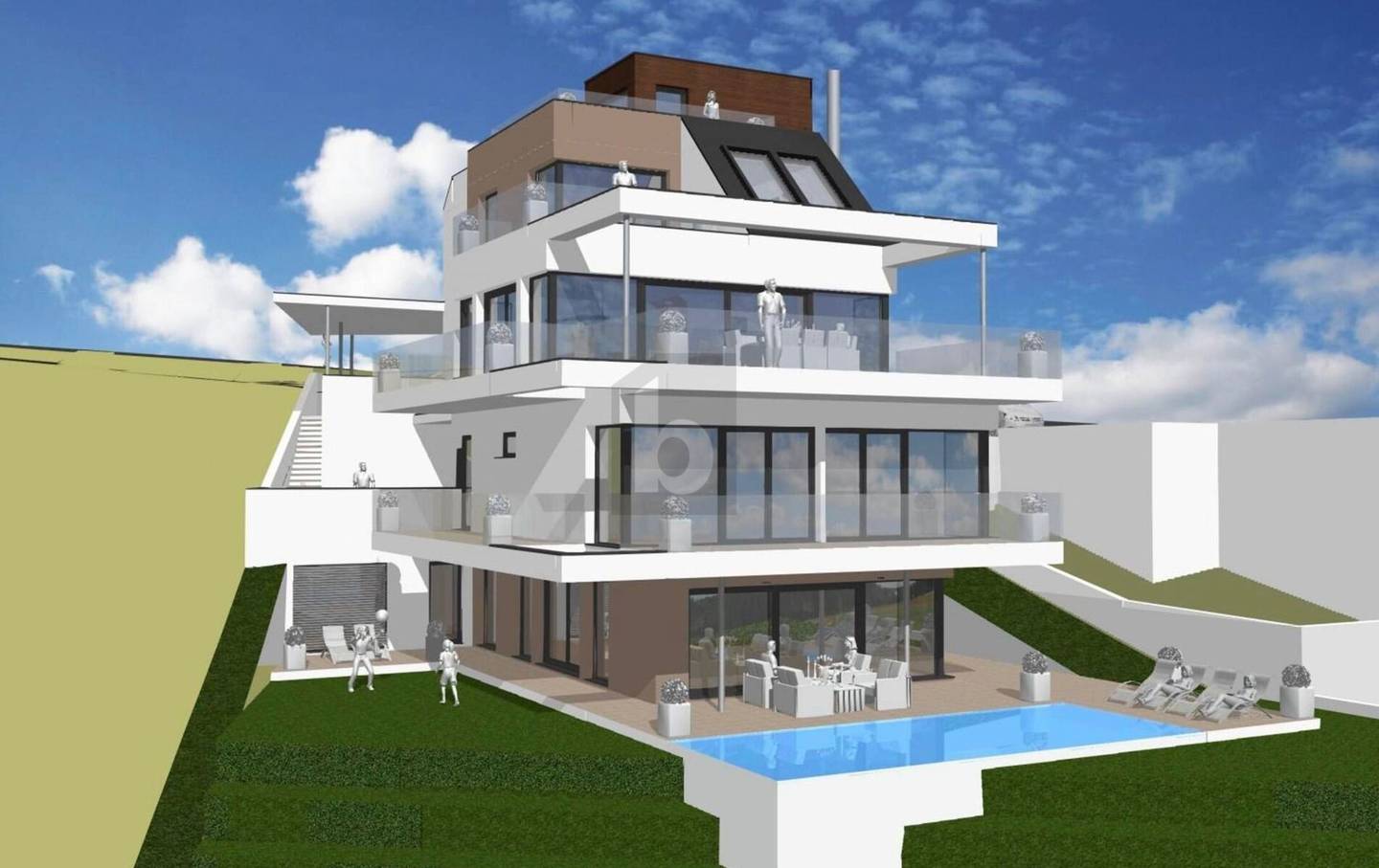 Sonnige Südlage am Ölberg mit unverbaubarem Fernblick Wohnung