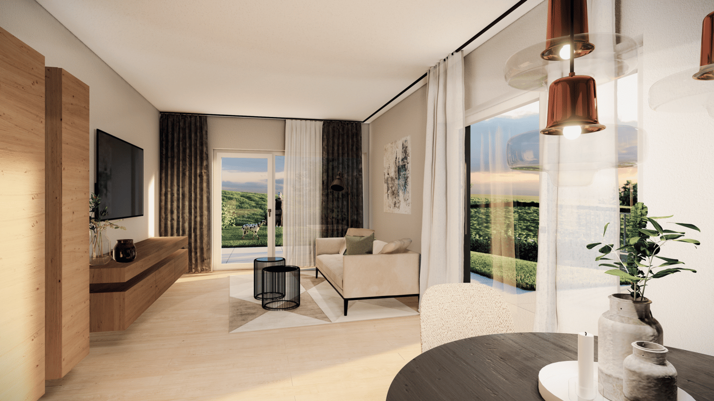 New build apartment with terrace Brundlwiese barrier free