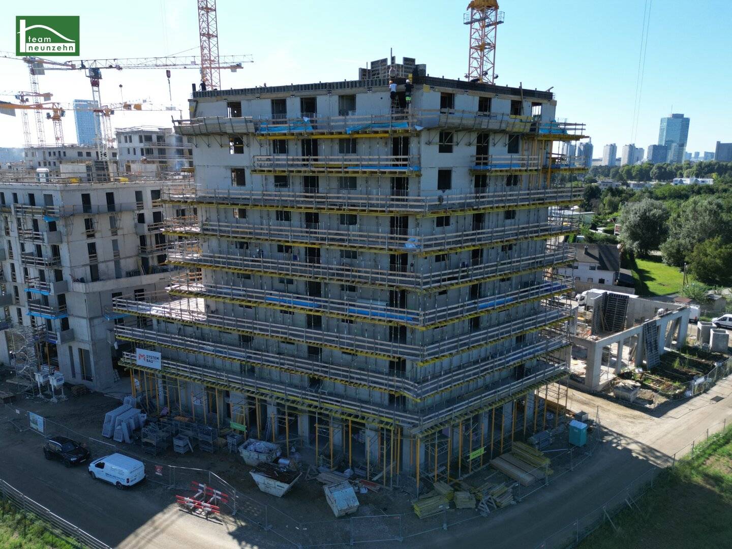 Erstbezug "An der Schanze" nahe der Alten Donau und Kagran - 3-Zimmer Wohnung mit viel Freiraum an der frischen Luft - Fertigstellung Ende 2026!