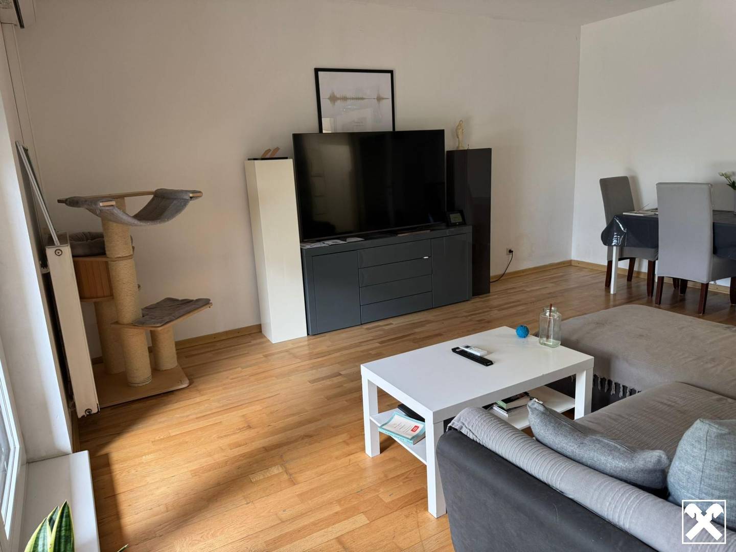 Apartment with garden and terrace including garage