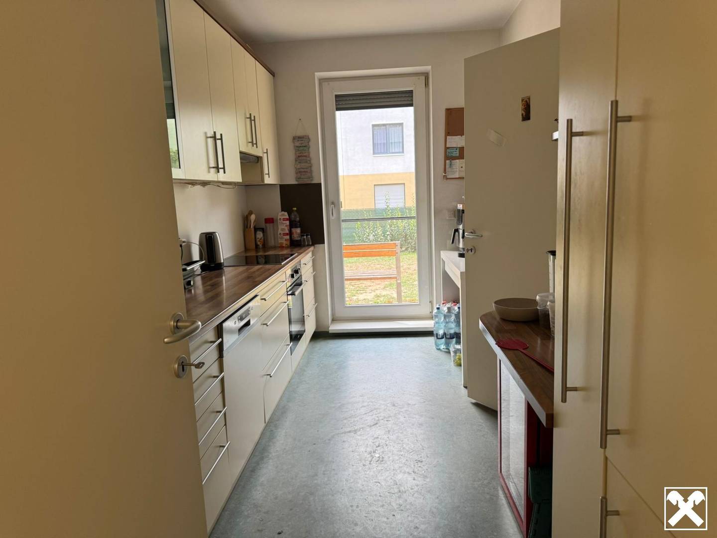 Apartment with garden and terrace including garage