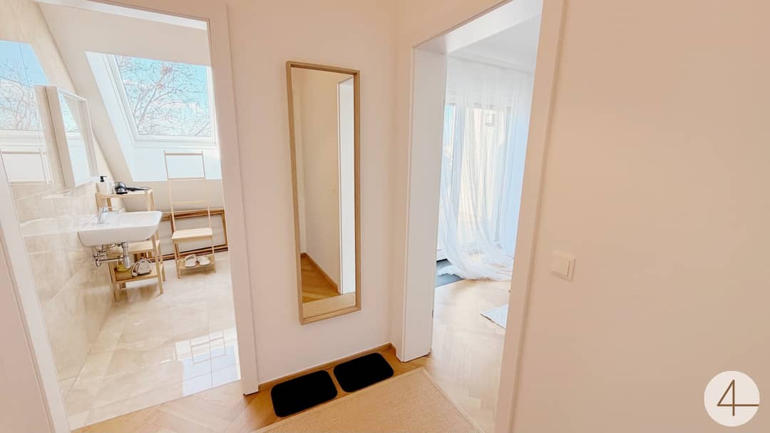 Dachgeschosswohnung mit zwei Terrassen in Wien
