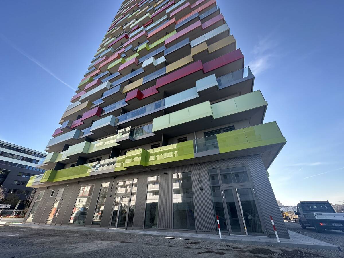 Gewerbefläche in Wien Brigittenau, 119 m², Edelrohbau, Infrastruktur
