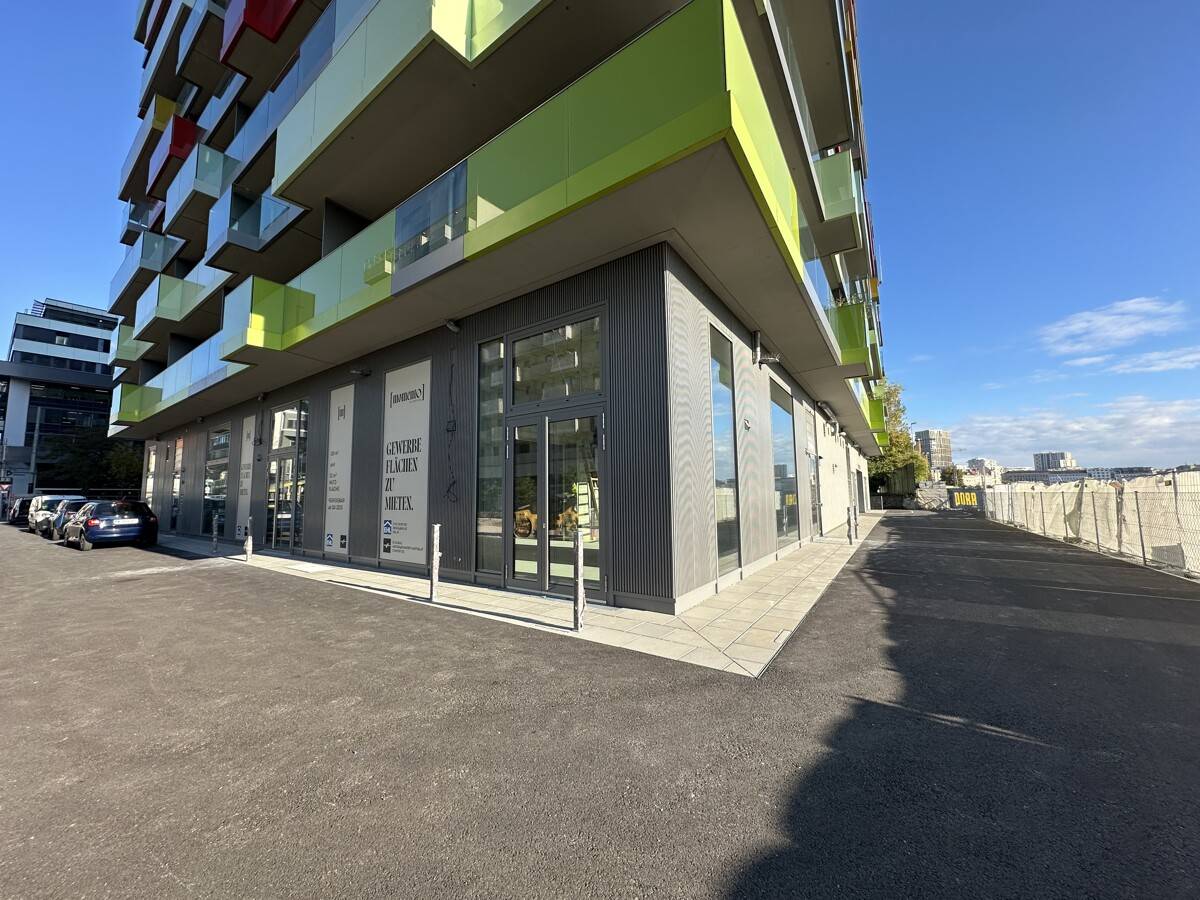 Gewerbefläche in Wien Brigittenau, 119 m², Edelrohbau, Infrastruktur
