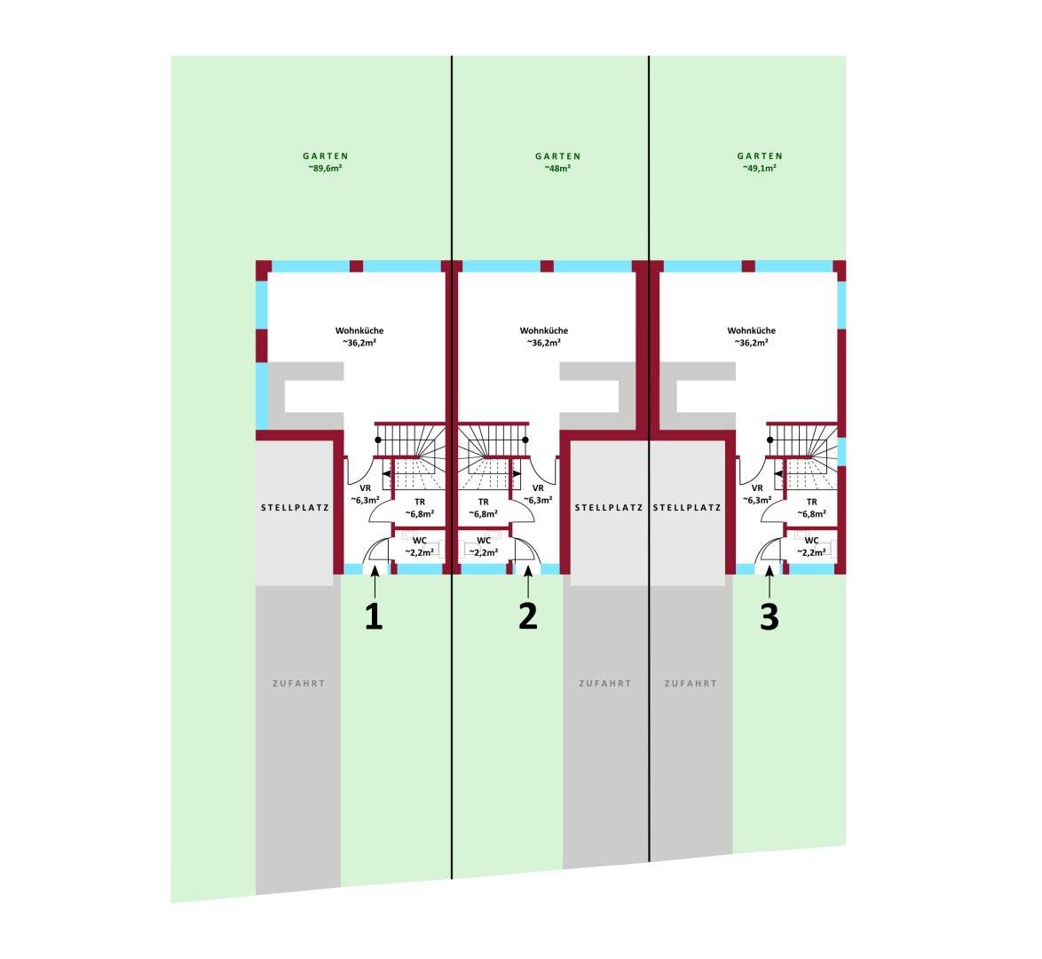 Exclusive Townhouses in Essling