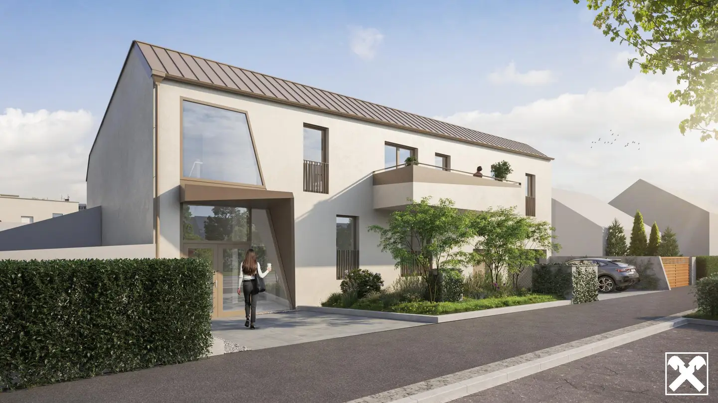 Apartment in quiet location with direct rail access