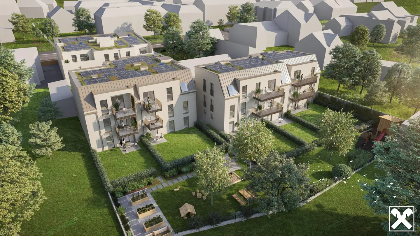 Apartment in quiet location with direct rail access