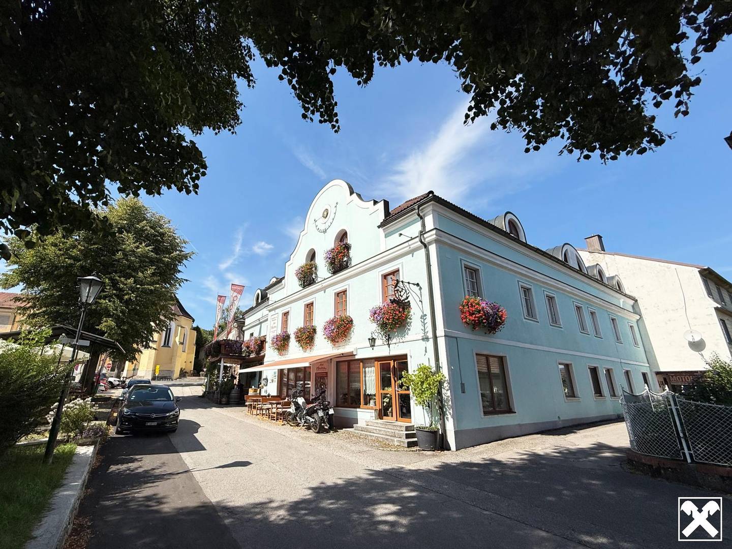 Motorradhotel im Yspertal, zentrale Lage, Garage und Wellness