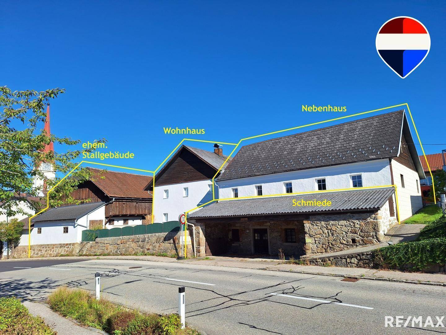 Historisches Einfamilienhaus in Neumarkt im Mühlkreis mit Innenhof