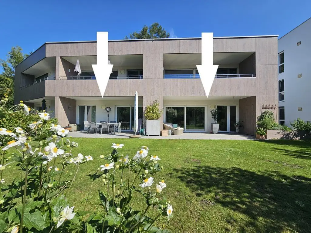 Apartment with garden in a quiet setting by the Traun