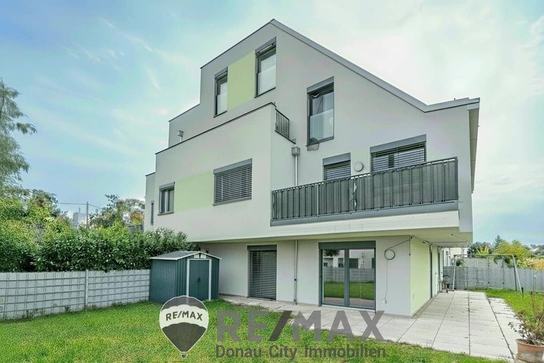 Erdgeschosswohnung Privatgarten Alte Donau