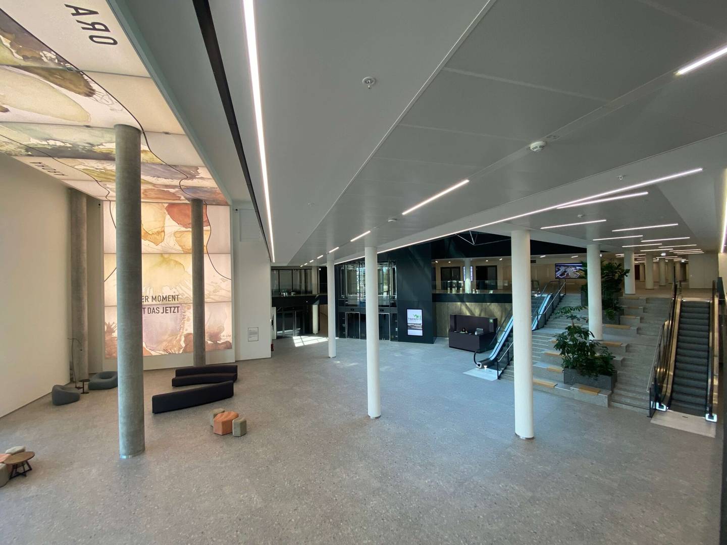 First occupancy apartment in a modern hub