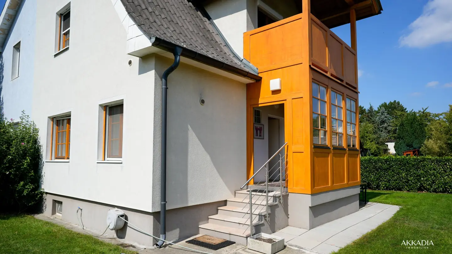 Doppelhaushälfte mit Gartenidylle in Groß-Enzersdorf – Top Zustand, sofort bezugsfertig!