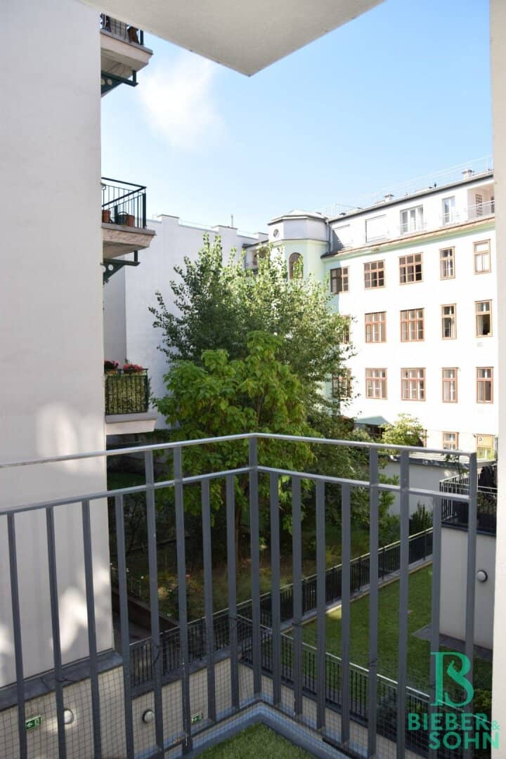 Elegante 2-Zi-Wohnung mit Terrasse, Wien 9