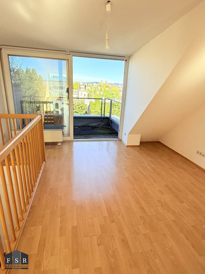 Dachgeschoss-Wohnung mit Terrasse & Garten in Margareten, Wien