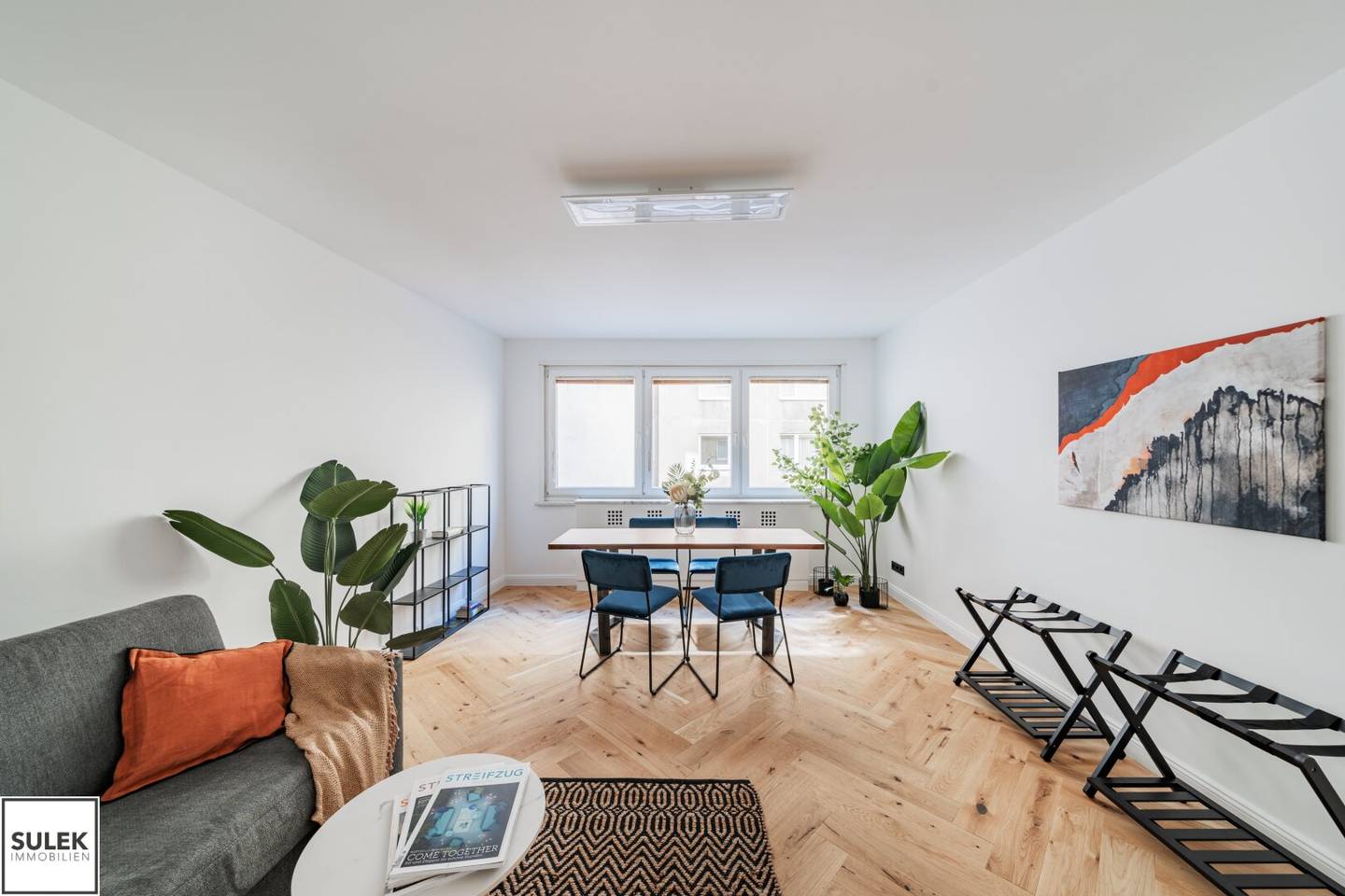 Wohnung ruhige Hoflage moderne Einbauküche