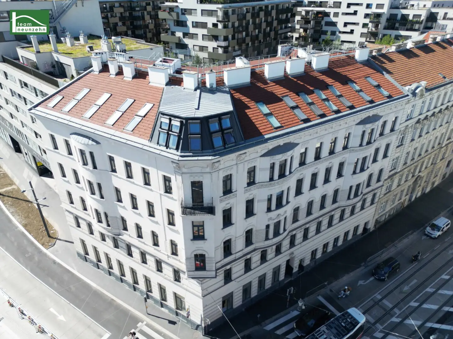 Altbauwohnung mit Loggia und Parkett nahe Schloss Belvedere