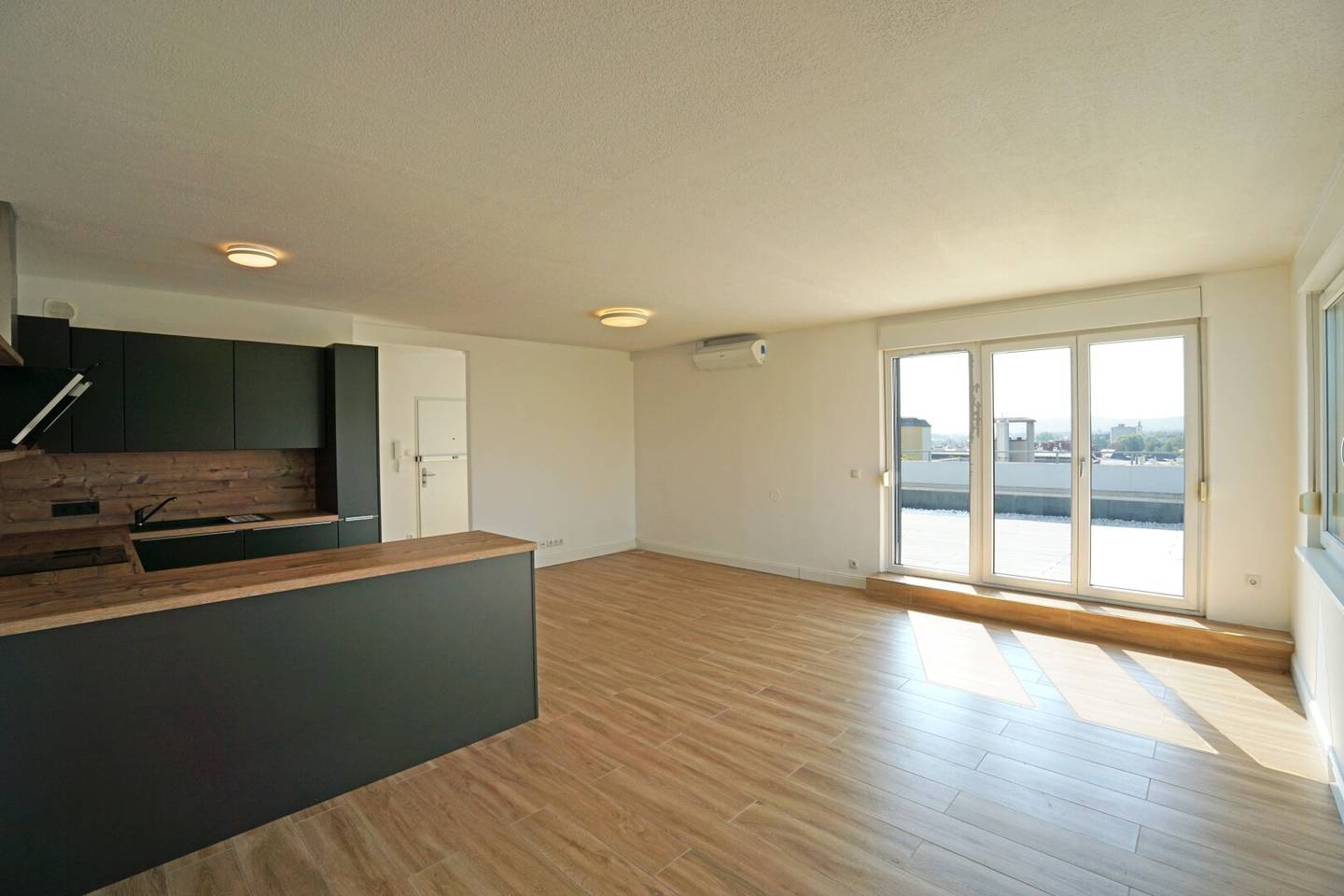 Penthouse mit Dachterrasse und Anninger Blick