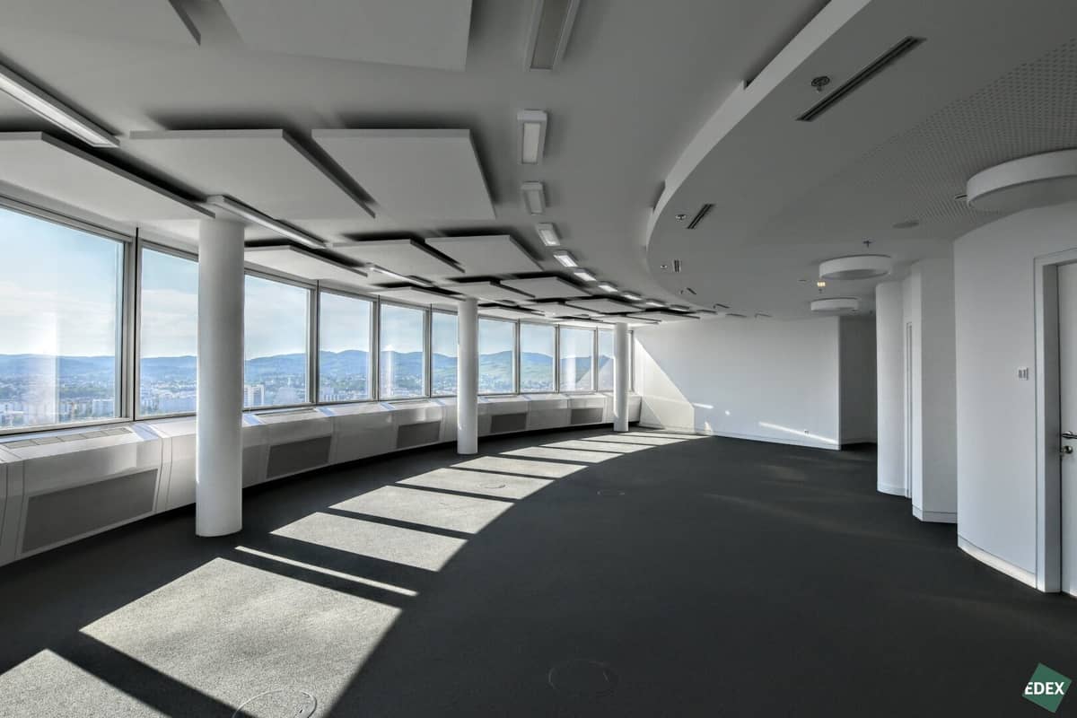 Bürofläche mit Panoramablick im Millennium Tower Wien-Brigittenau