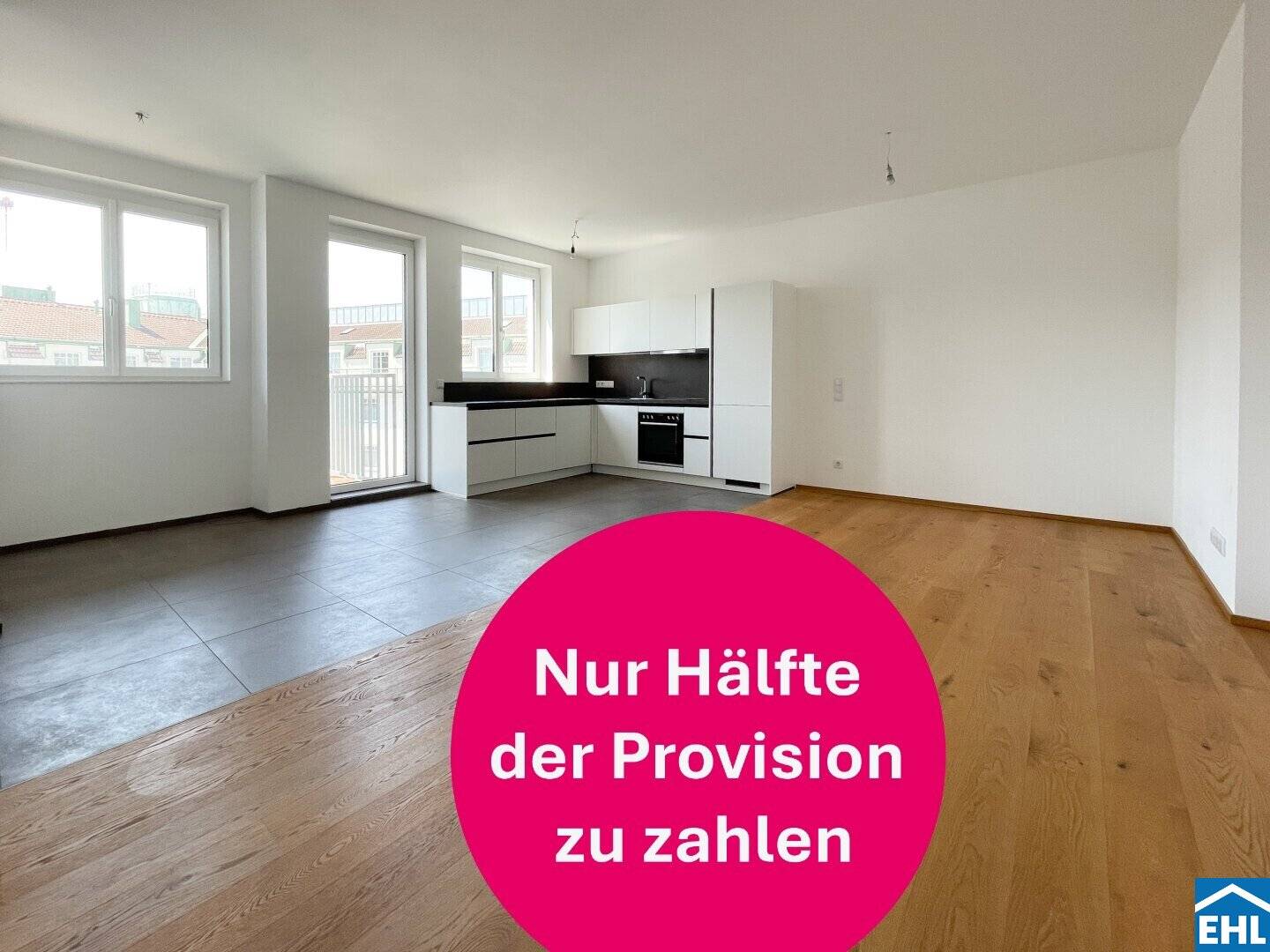 Top floor apartment with balcony near Naschmarkt