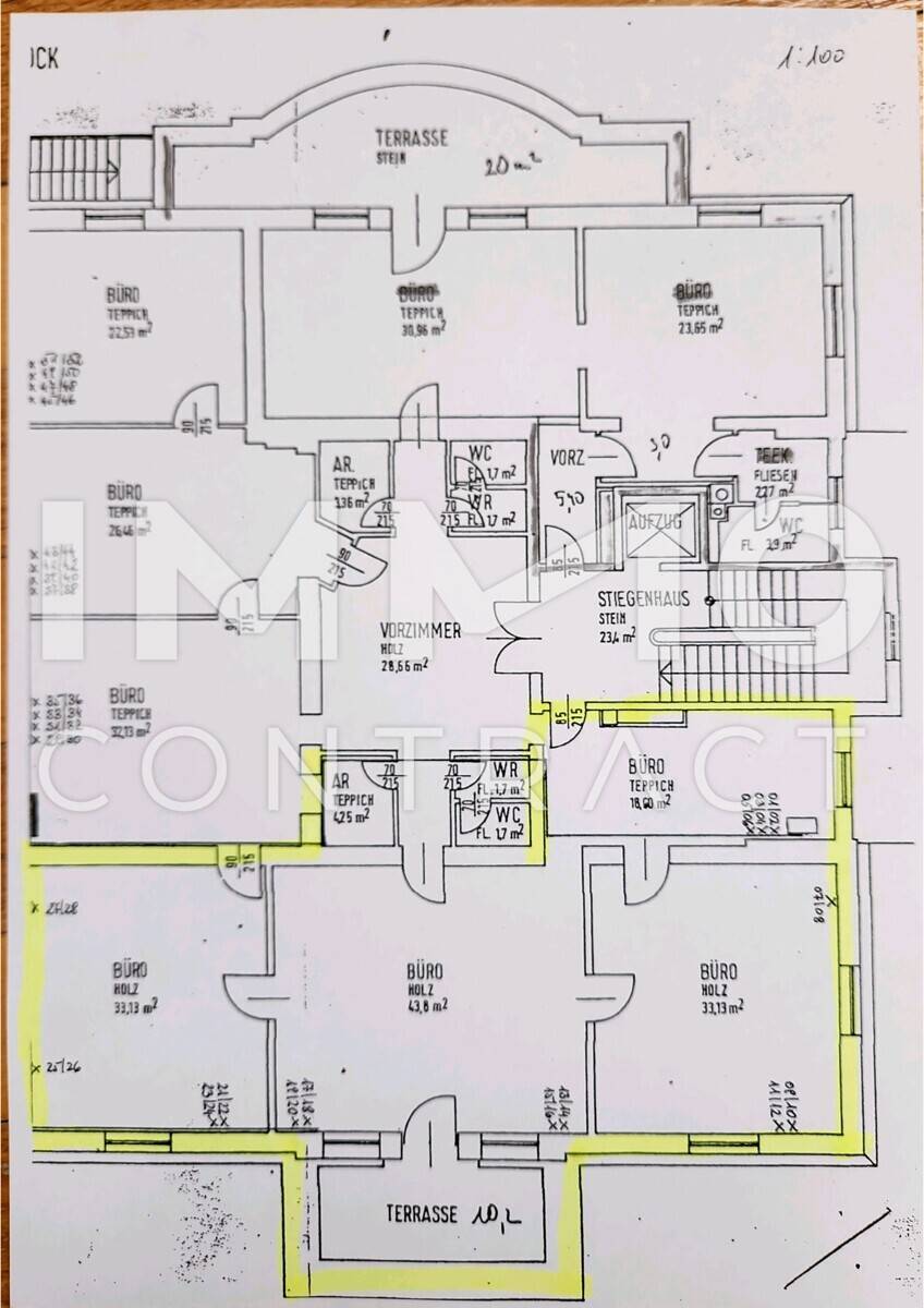 Büro Straßenseite