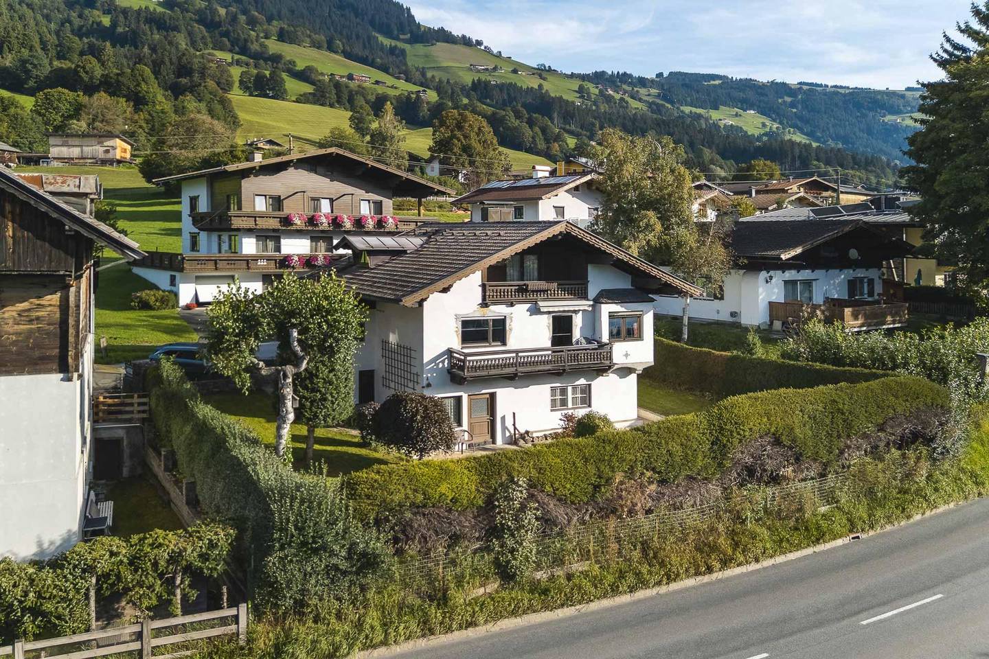 Einfamilienhaus in Westendorf-Moosen mit Garten und Bergblick