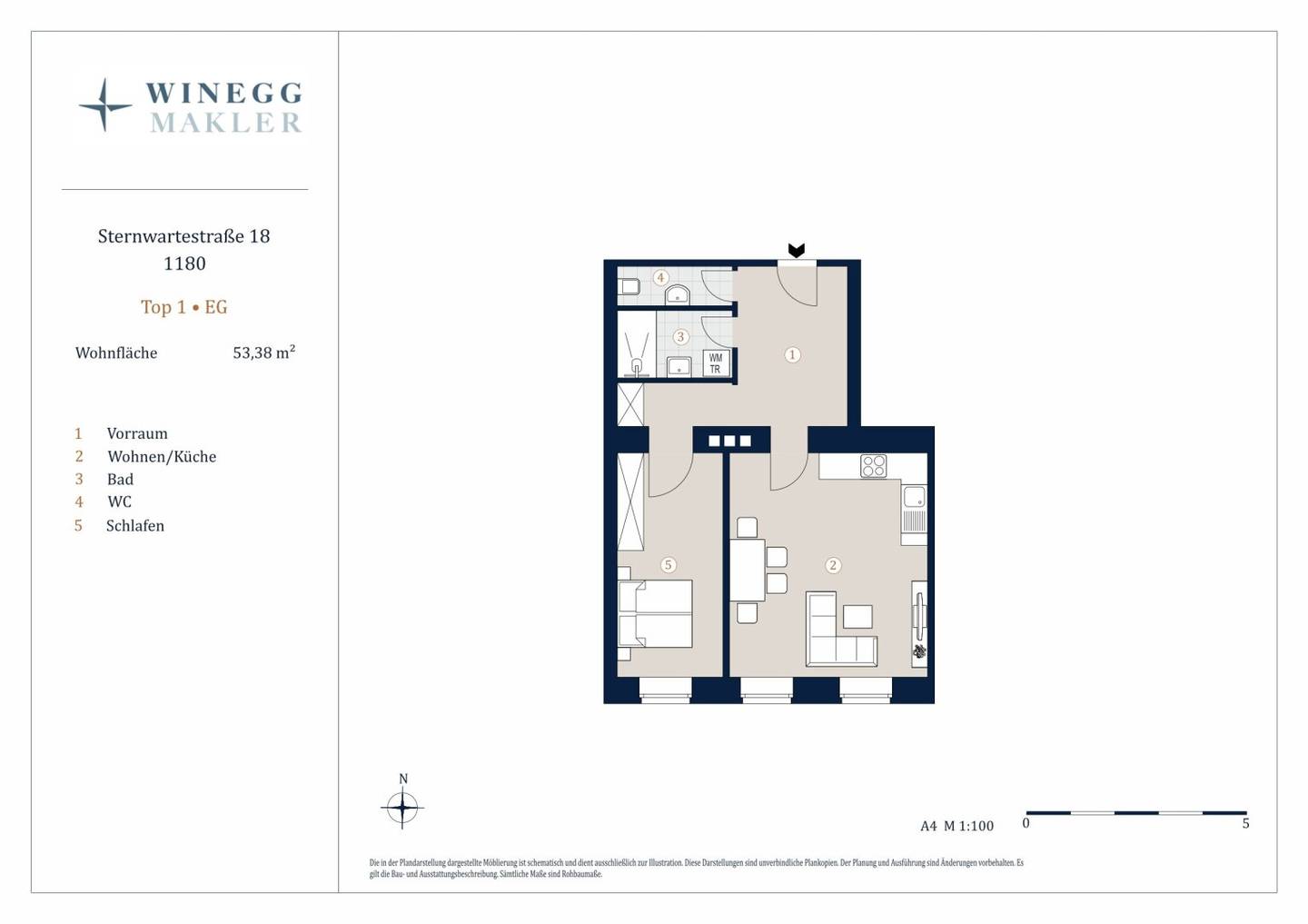 Living near the Cottageviertel - Sternwartestraße 18