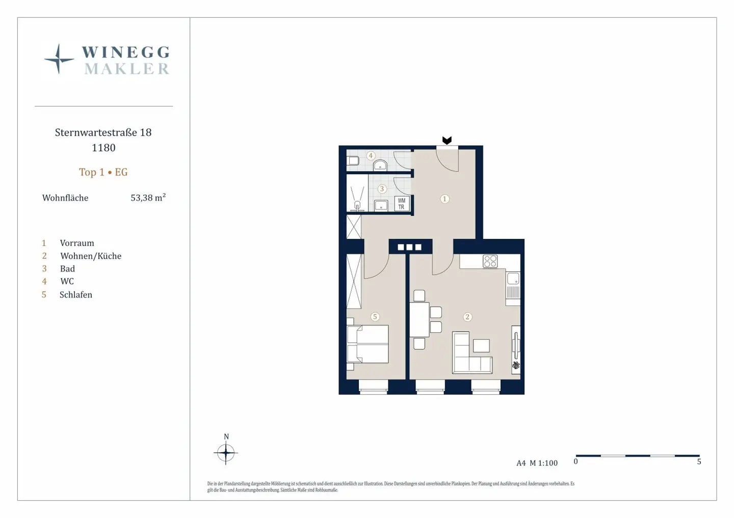 Living near the Cottageviertel - Sternwartestraße 18