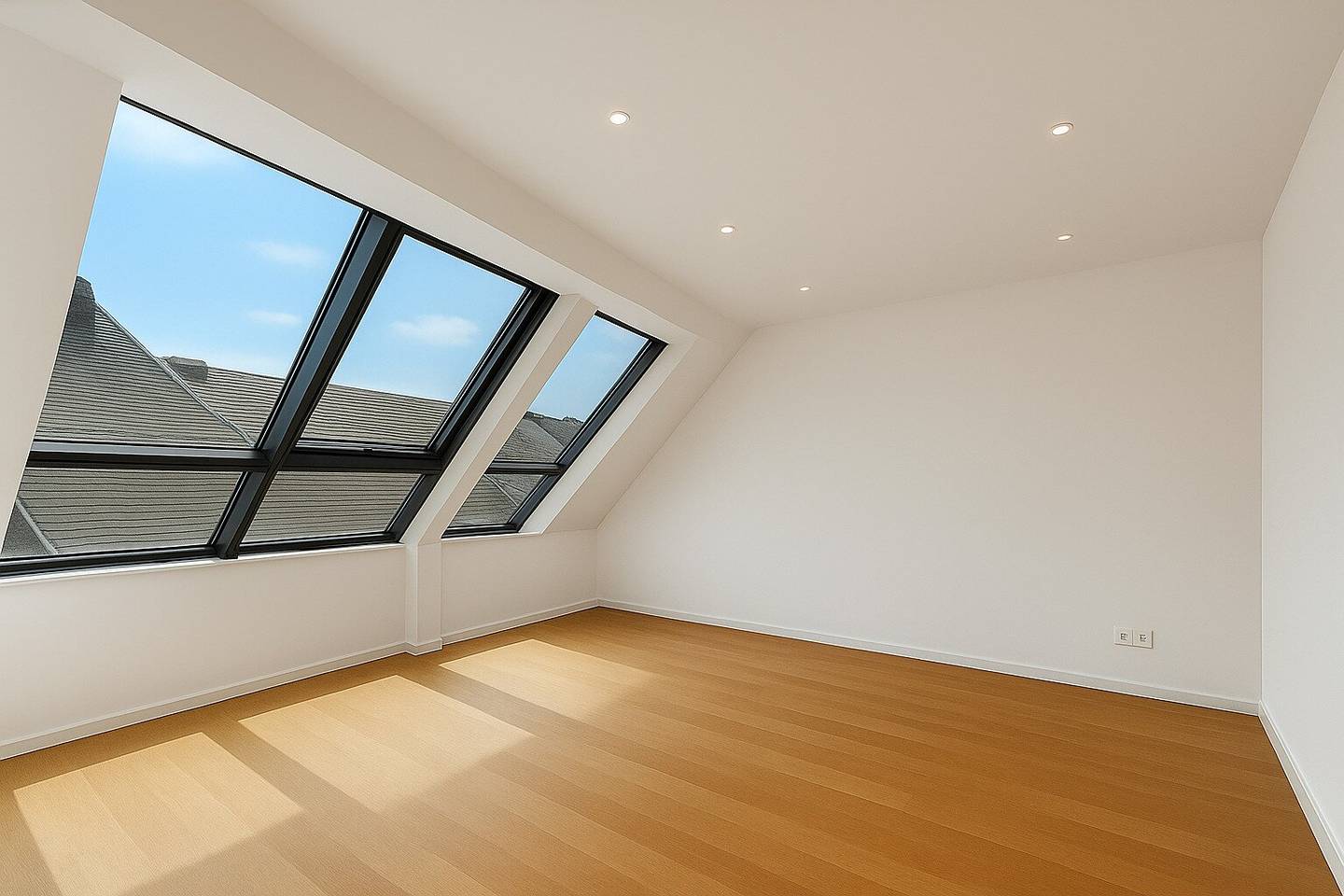 Top floor apartment with view near Naschmarkt