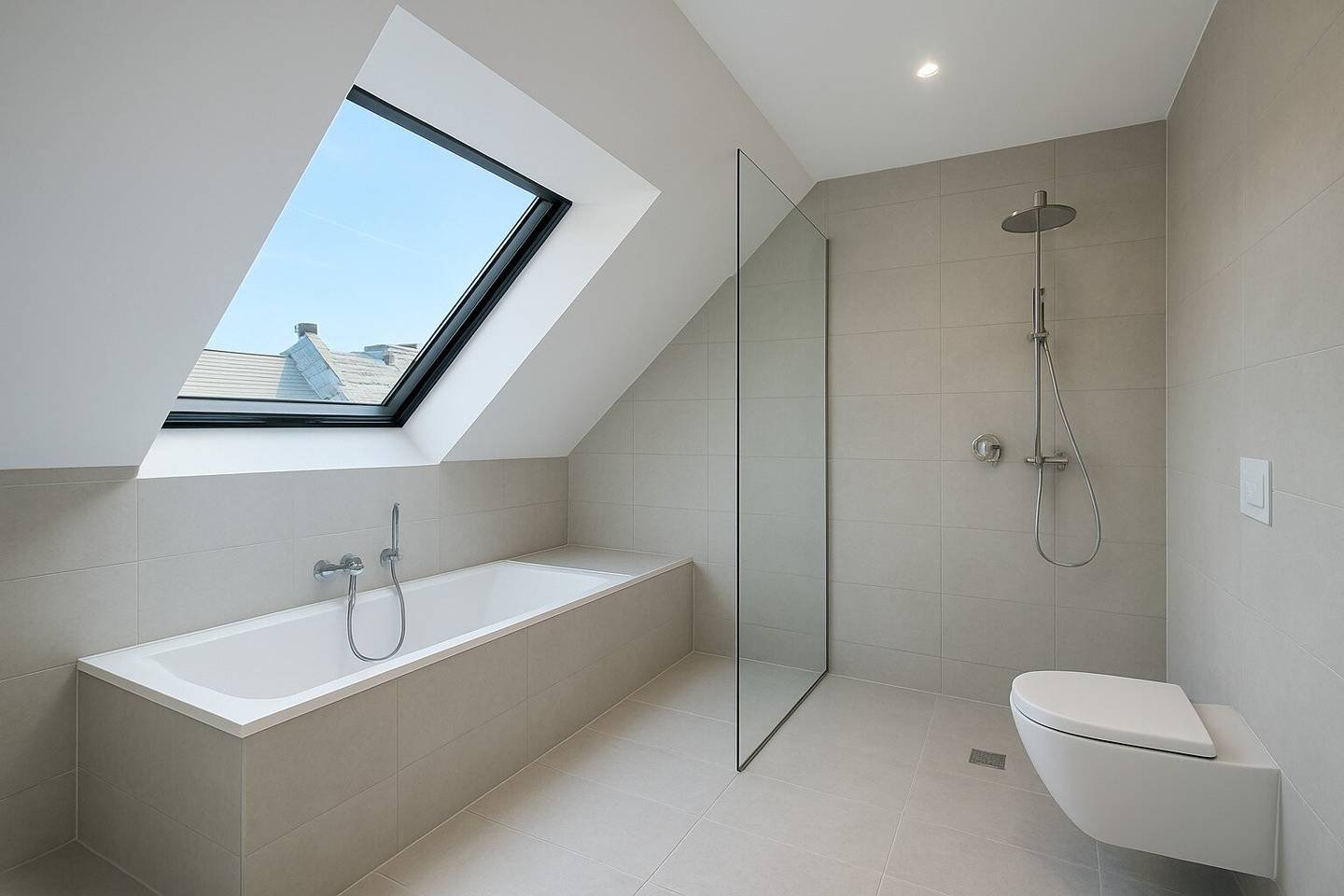 Top floor apartment with view near Naschmarkt