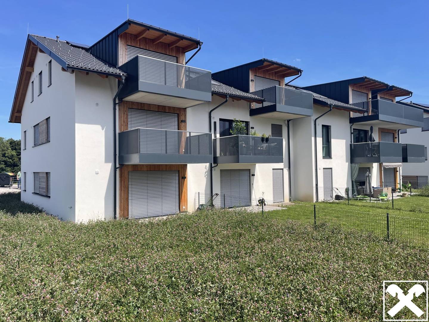 Anlage-Neubauprojekt in Hallwang: Garten oder Balkon, Fußbodenheizung