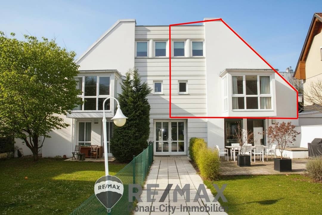 Maisonettewohnung mit zwei Ebenen und großzügiger Terrasse in Grünlage