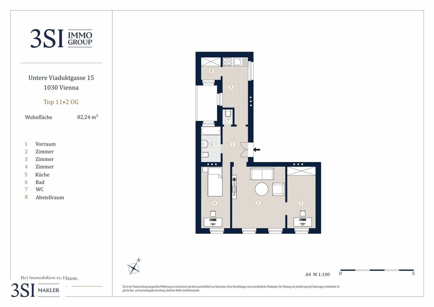 Betongold! Investment in beautiful old building with generous rooms in the heart of the 3rd District
