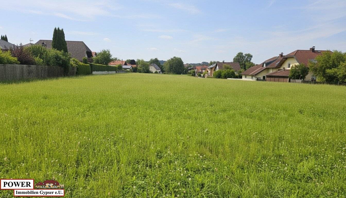 Großflächiges Baugrundstück für Wohnbau in Lamprechtshausen Ortsrandlage