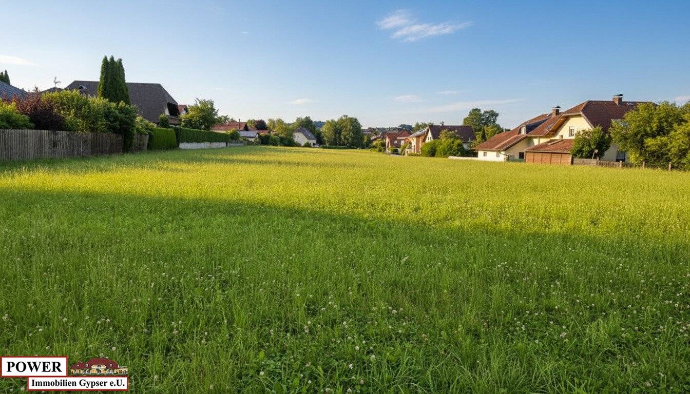 Großflächiges Baugrundstück für Wohnbau in Lamprechtshausen Ortsrandlage