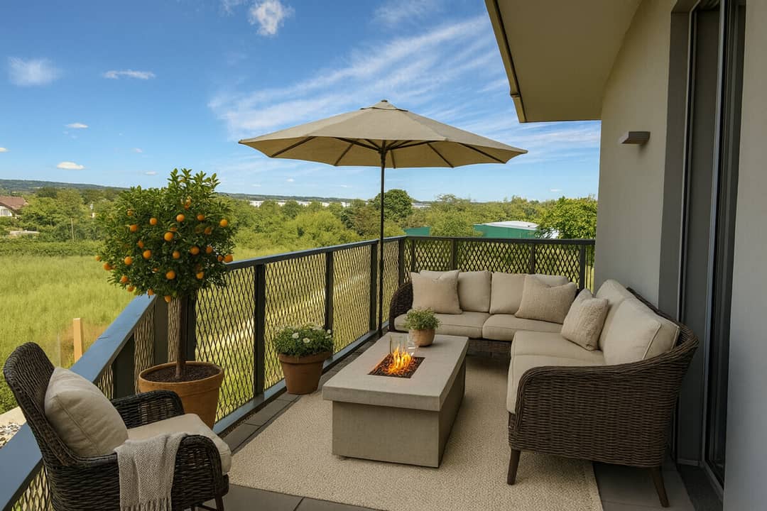 Wohnung Erstbezug Provisionsfrei naturnah Balkon