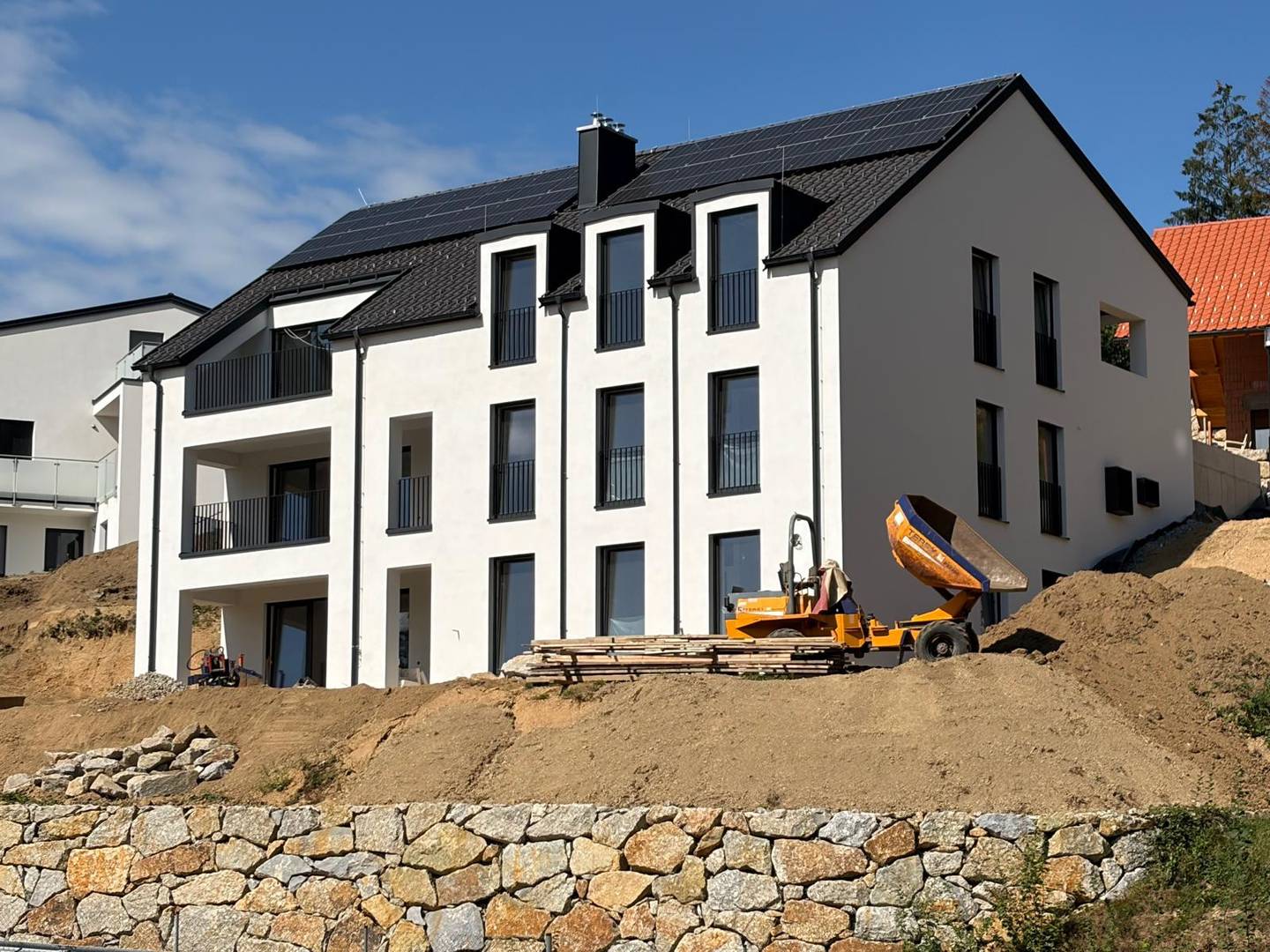Penthouse mit Dachterrasse und Ausblick