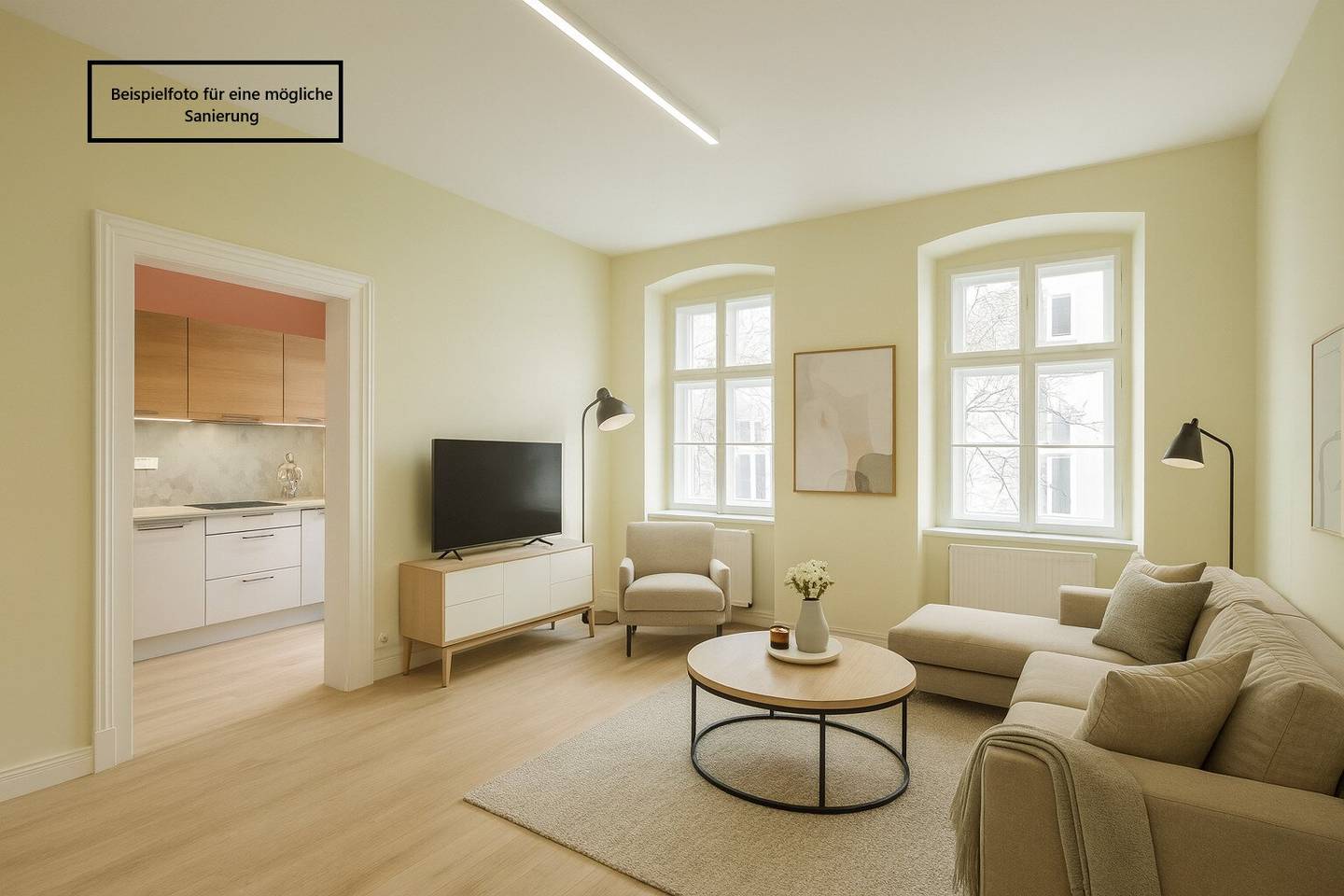 ++H7++  2-Zimmer Altbau (sanierungsbedürftig) – Ihre Chance mit großem Potenzial!