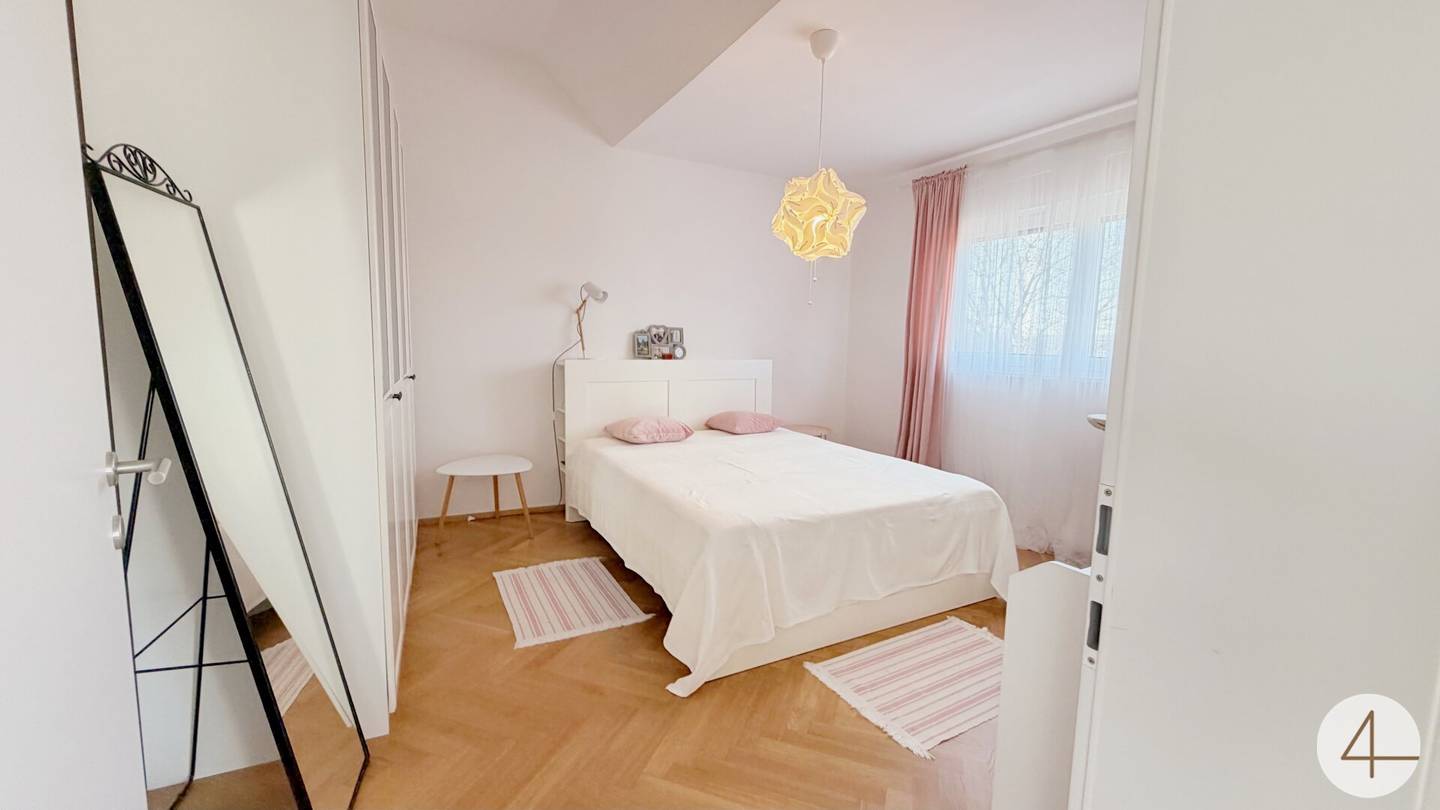 Newly built attic apartment with terrace