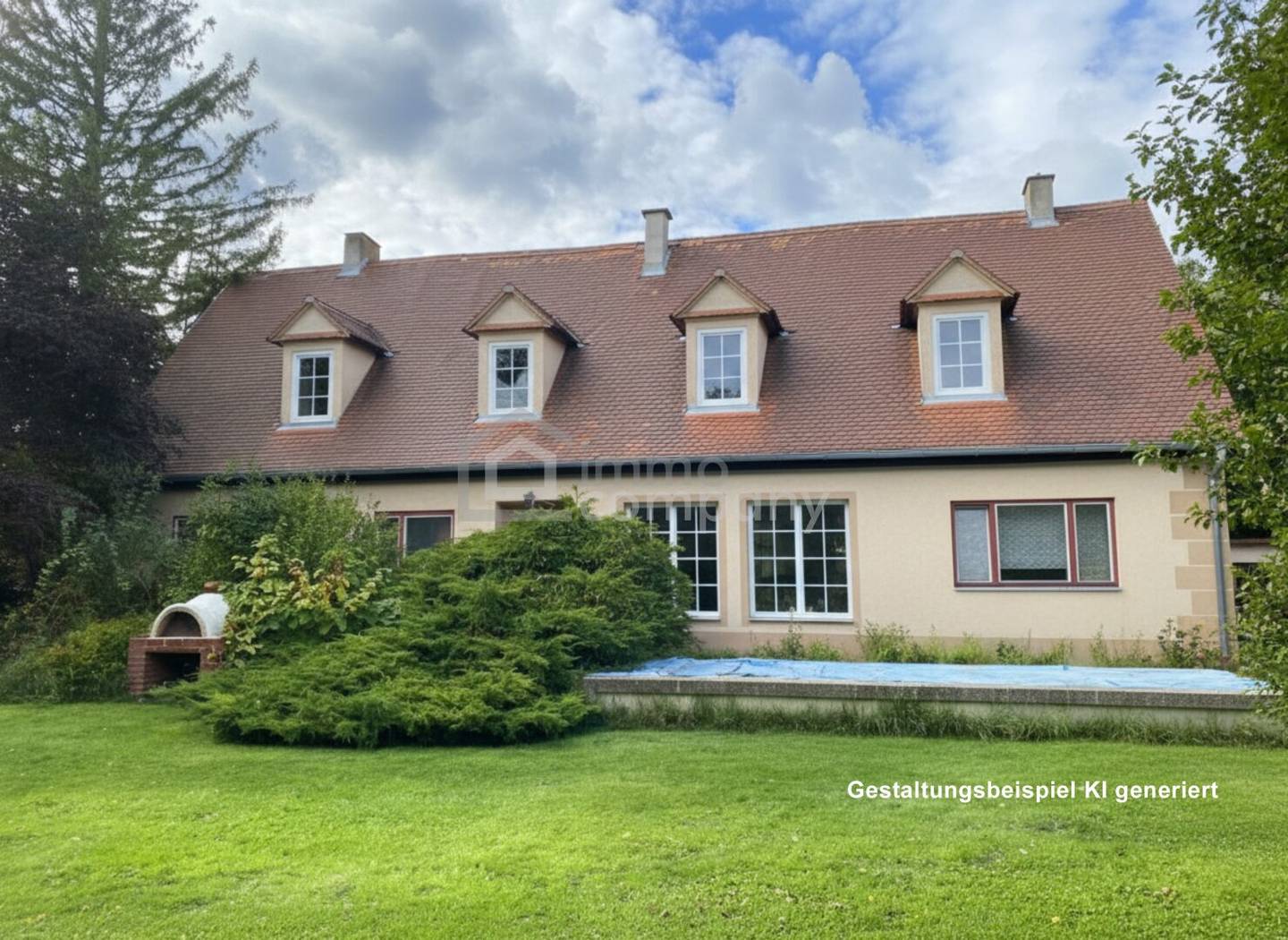 Modernes Einfamilienhaus in ruhiger Randlage mit Garten in Schwadorf