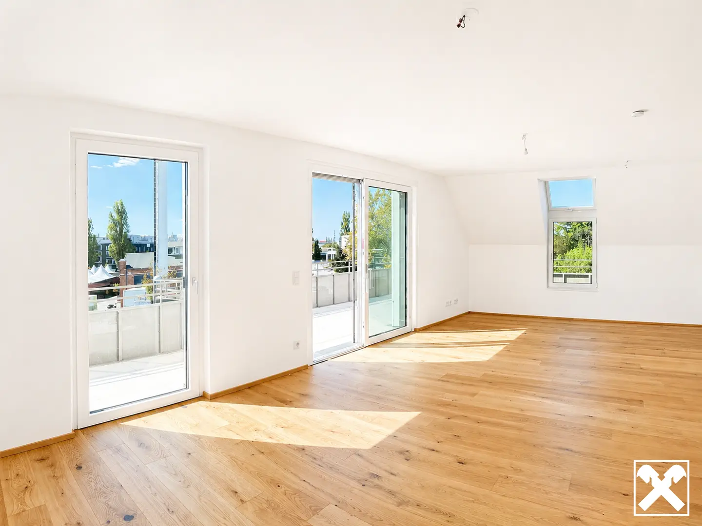 Wohnung Donaufeld Private Garden modern