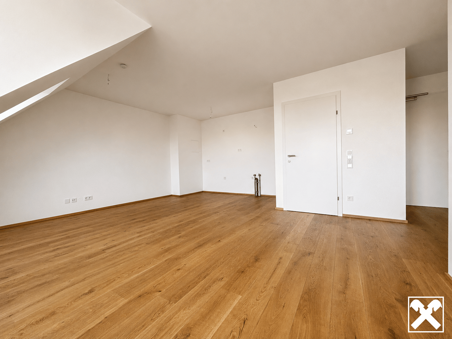 Wohnung mit Terrasse und Grünblick modern