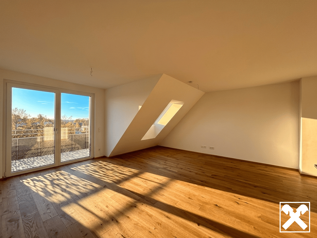 Wohnung mit Terrasse und Grünblick modern