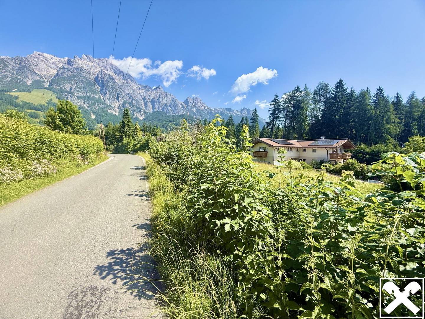 Sonniges Baugrundstück in Leogang - 854 m², nahe Steinbergbahn