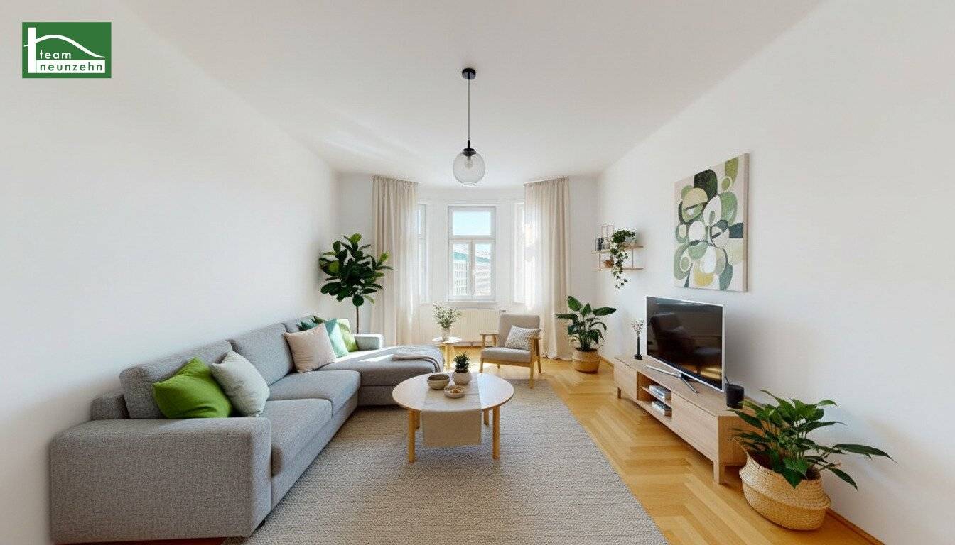 3-Zimmer-Highlight mit großzügiger Loggia  und Top-Ausstattung – Nähe Schloss Belvedere - Provisionsfrei