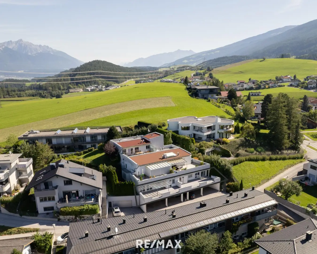 Wohnung mit Bergpanoramablick und Terrasse