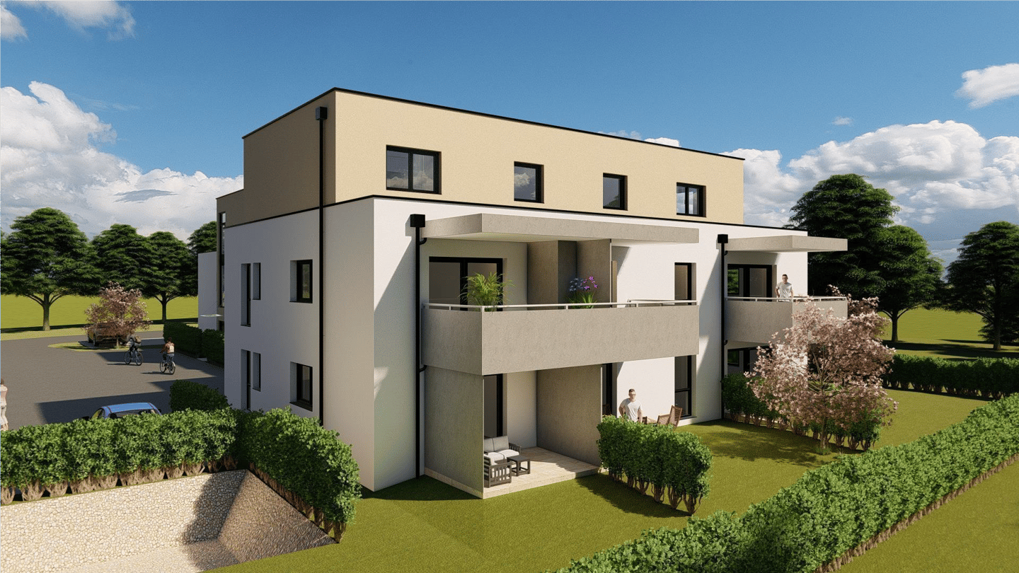 Genehmigtes Neubauprojekt mit 14 Wohnungen am Stadtrand von Ennsdorf