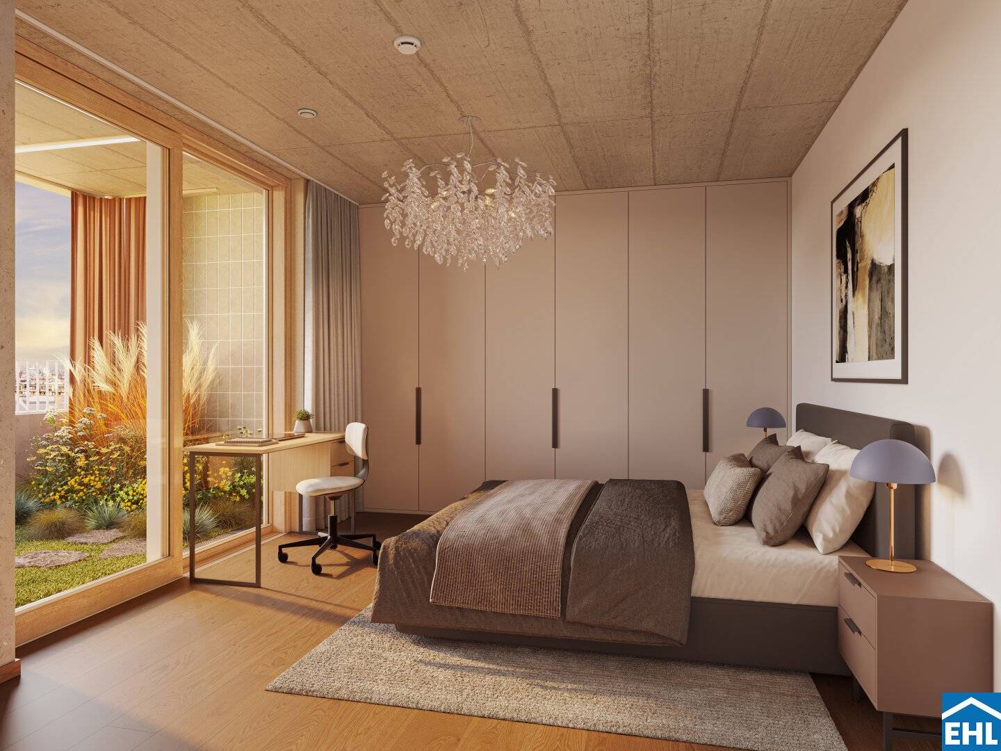 Apartment in a new build with generous loggia and balcony