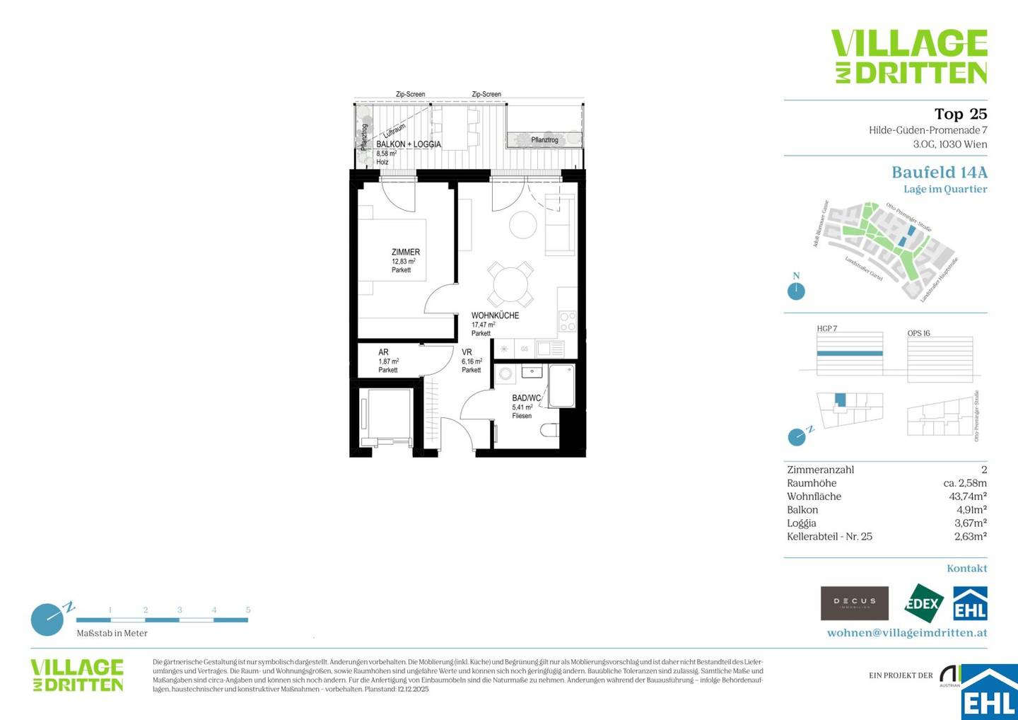 Wohnung New Build Bert Brecht Park