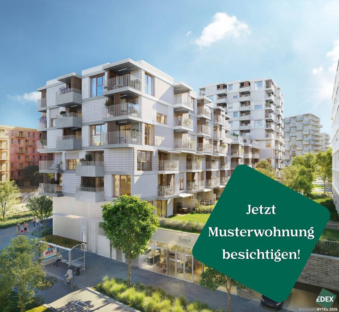 VILLAGE IM DRITTEN | Moderne Neubauwohnungen mit Freiflächen in Wien 1030
